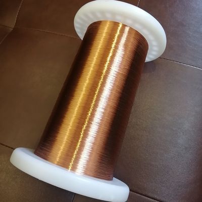 Polyamideimide Composite Coating Enamelled Round Copper Wire 0.085mm For Uew Motor