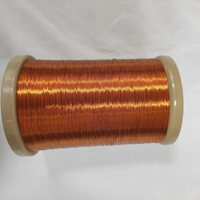 Ultra Fine Magnet Enameled Round Copper Wire Self Bonding For Air Coil 0.09mm